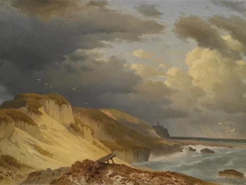 1823-Hermann Freiherr von Königsbrunn - Sulla costa